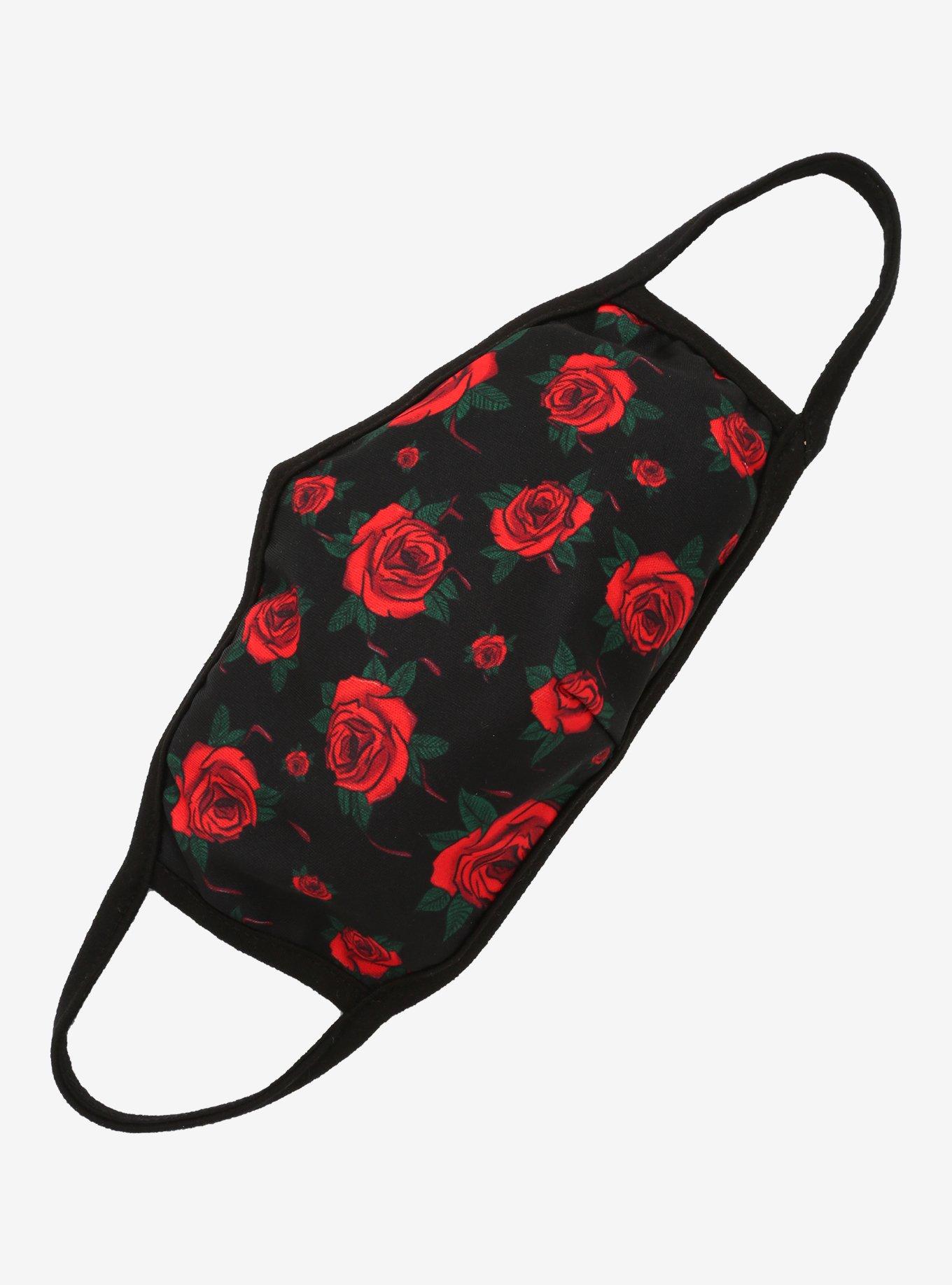 Bleeding Roses Fashion Face Mask, , hi-res