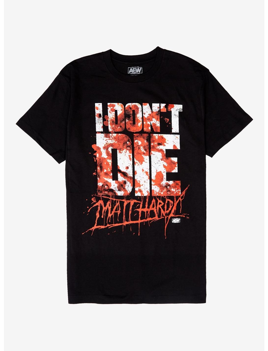 All Elite Wrestling Matt Hardy I Don't Die T-Shirt, BLACK, hi-res