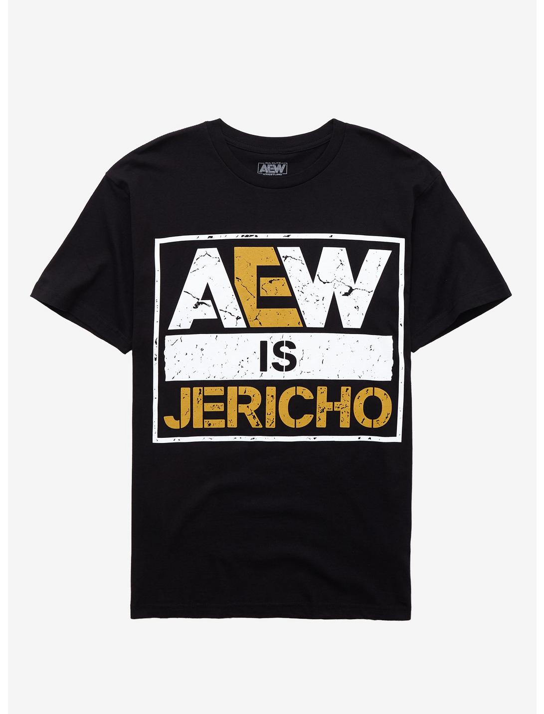 All Elite Wrestling Official AEW Chris Jericho AEW is Jericho T-Shirt