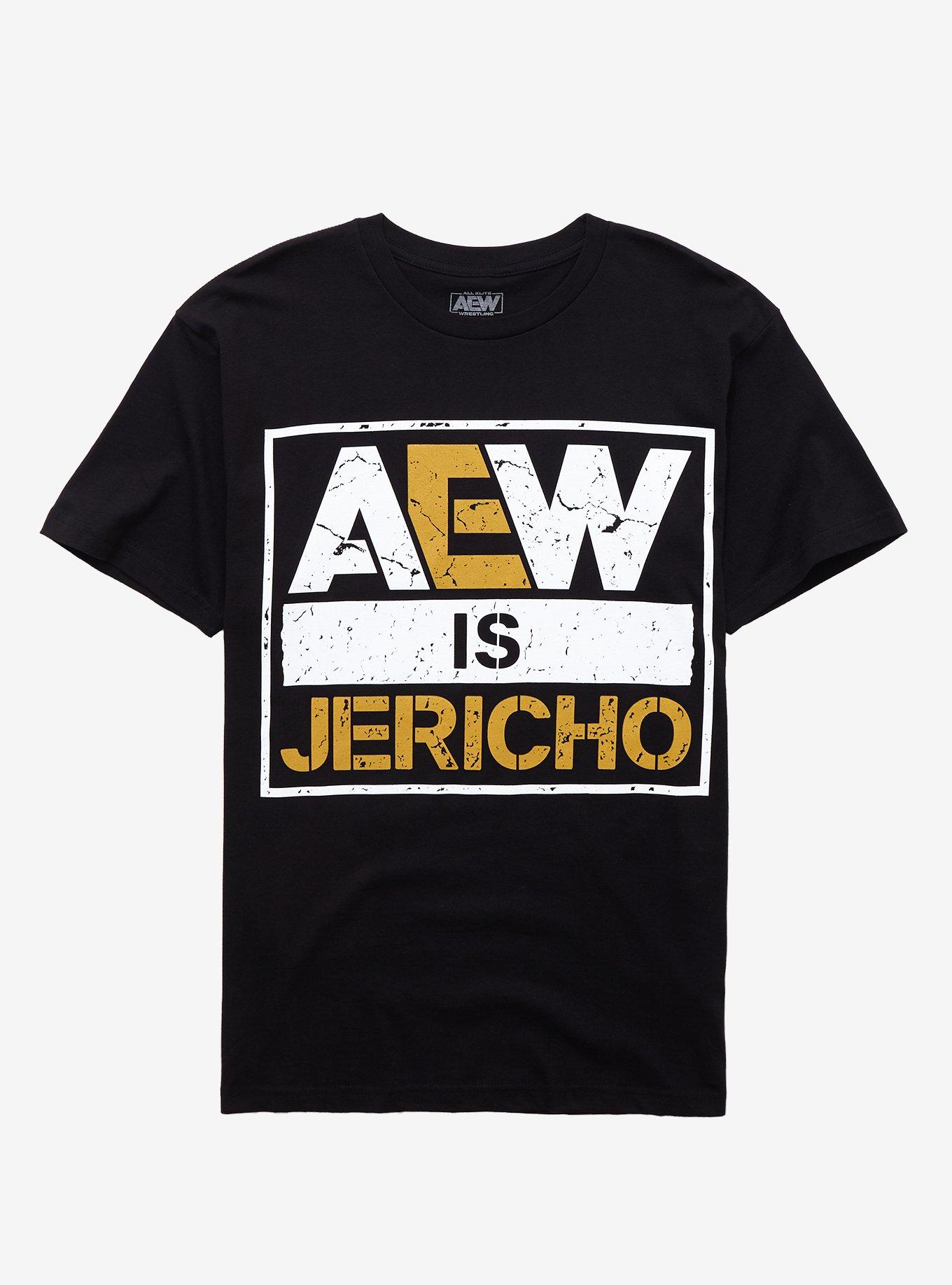 All Elite Wrestling Chris Jericho Is AEW T-Shirt, BLACK, hi-res