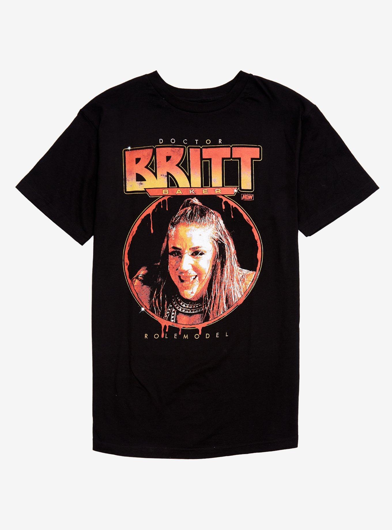 All Elite Wrestling Doctor Britt Baker T-Shirt, BLACK, hi-res