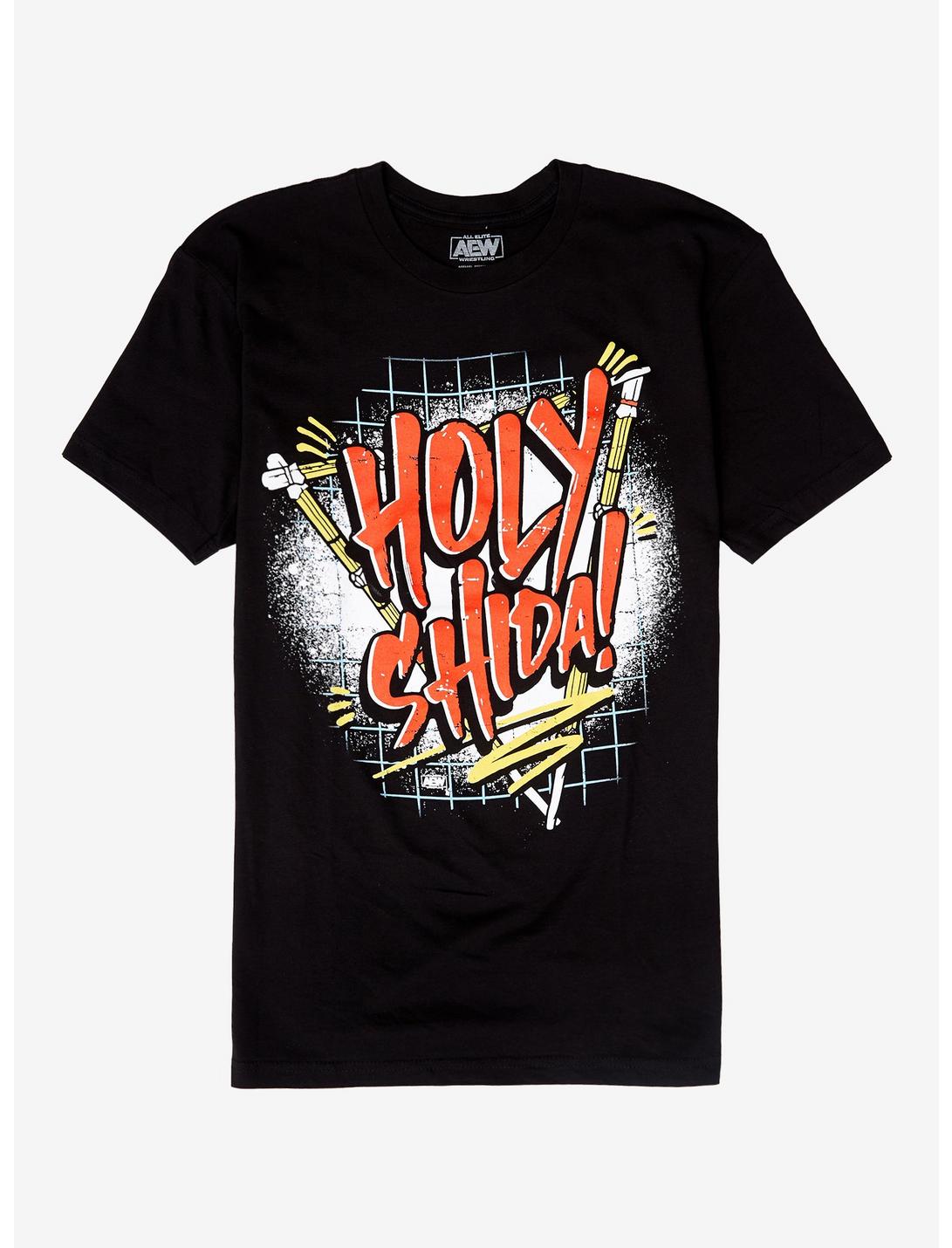 All Elite Wrestling Holy Shida! T-Shirt, BLACK, hi-res