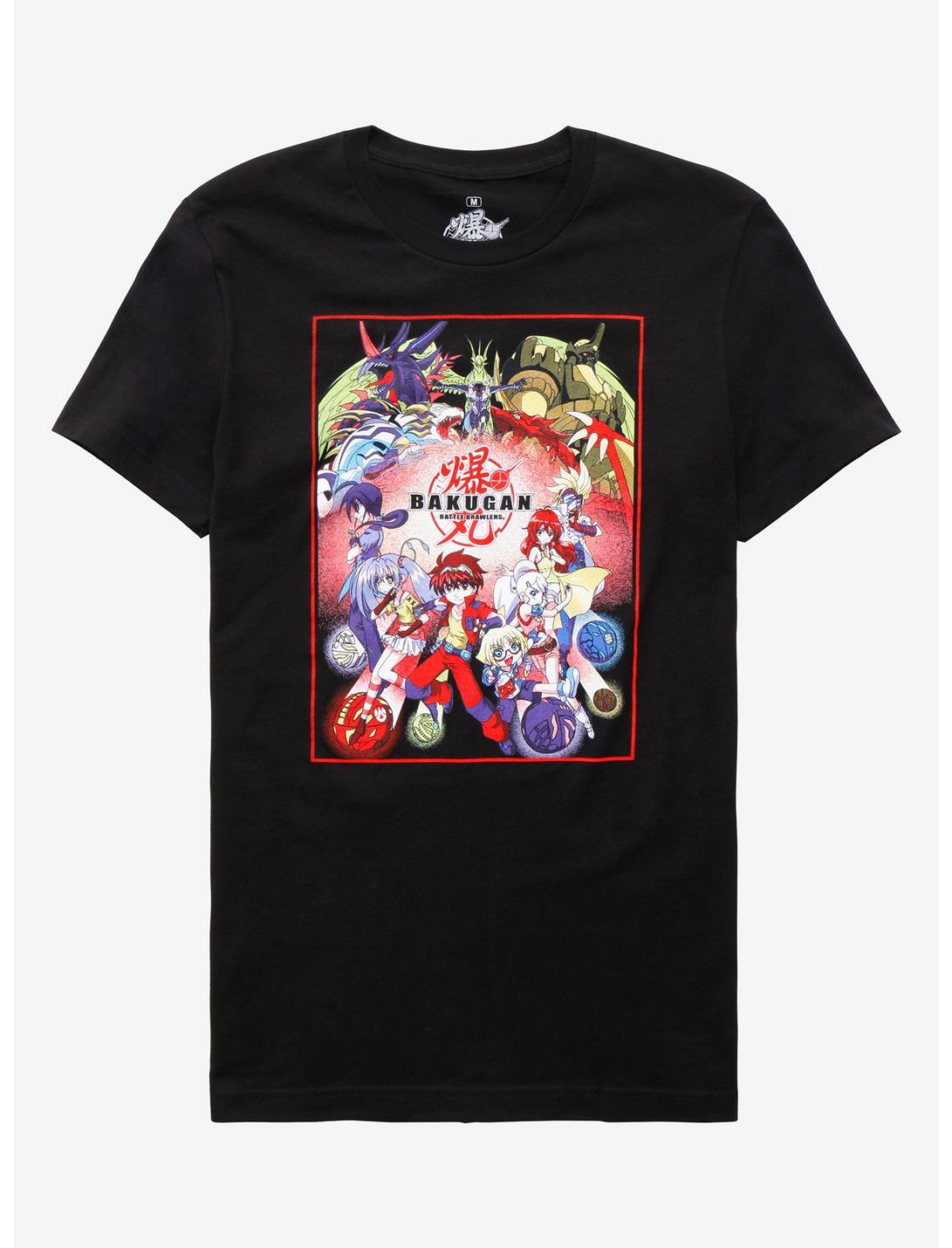 Bakugan Battle Brawlers Poster T-Shirt, BLACK, hi-res