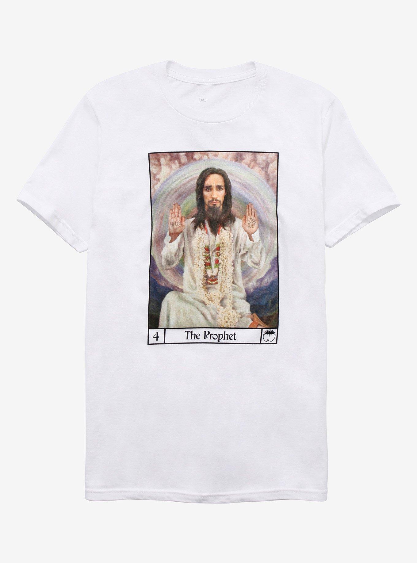 Umbrella Academy Klaus The Prophet T-Shirt, WHITE, hi-res