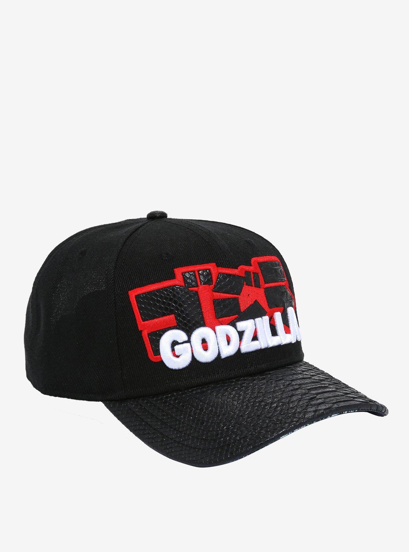 Godzilla Japanese Scales Snapback Hat, , hi-res