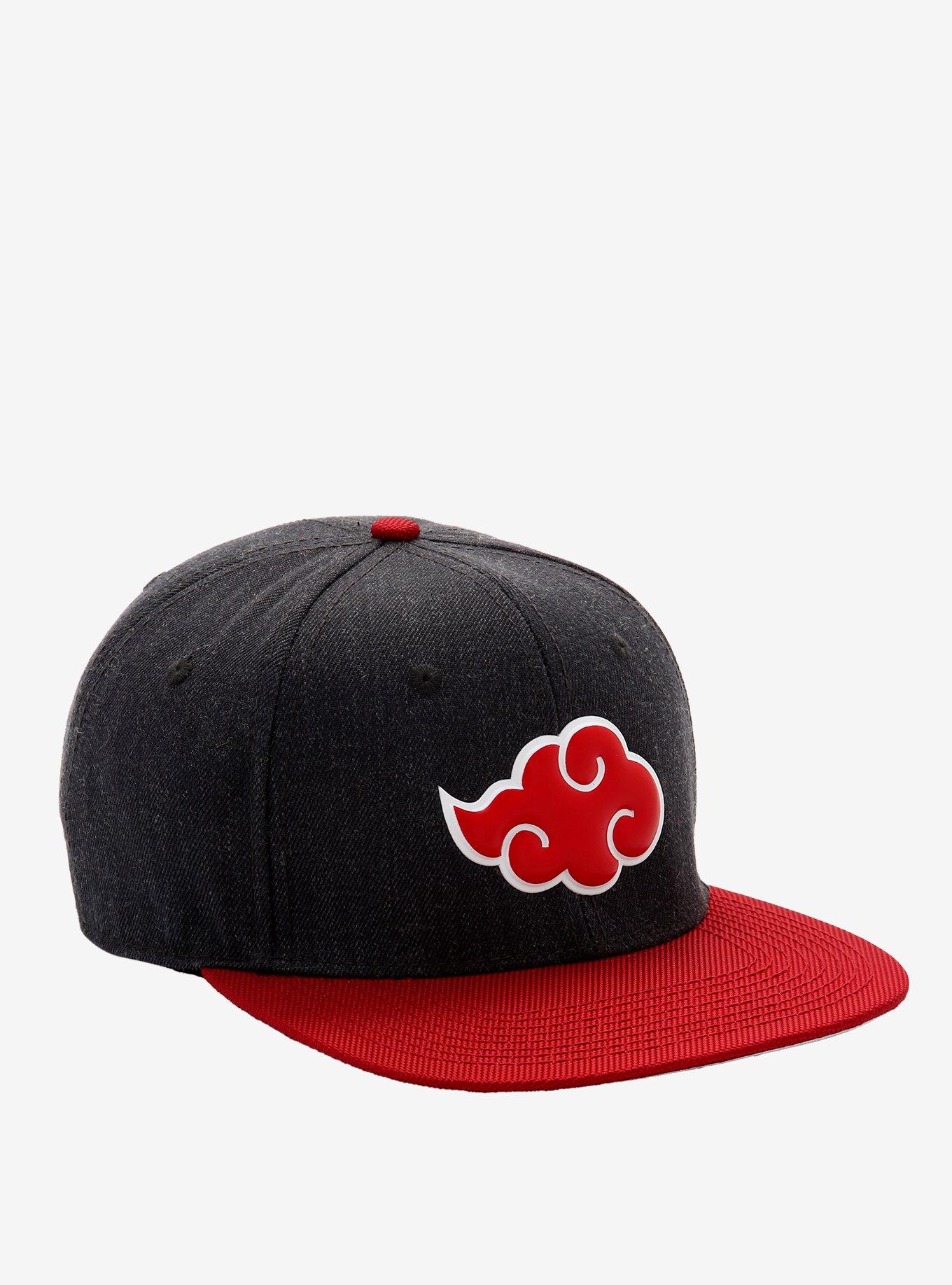 Naruto Shippuden Akatsuki Cloud & Itachi Snapback Hat, , hi-res