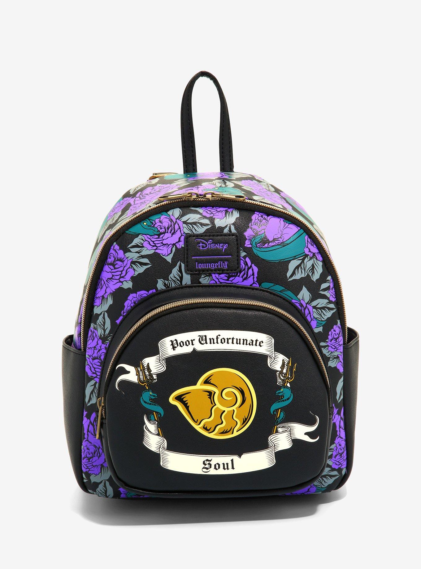 Loungefly Disney Little Mermaid Ursula Lair Mini Backpack