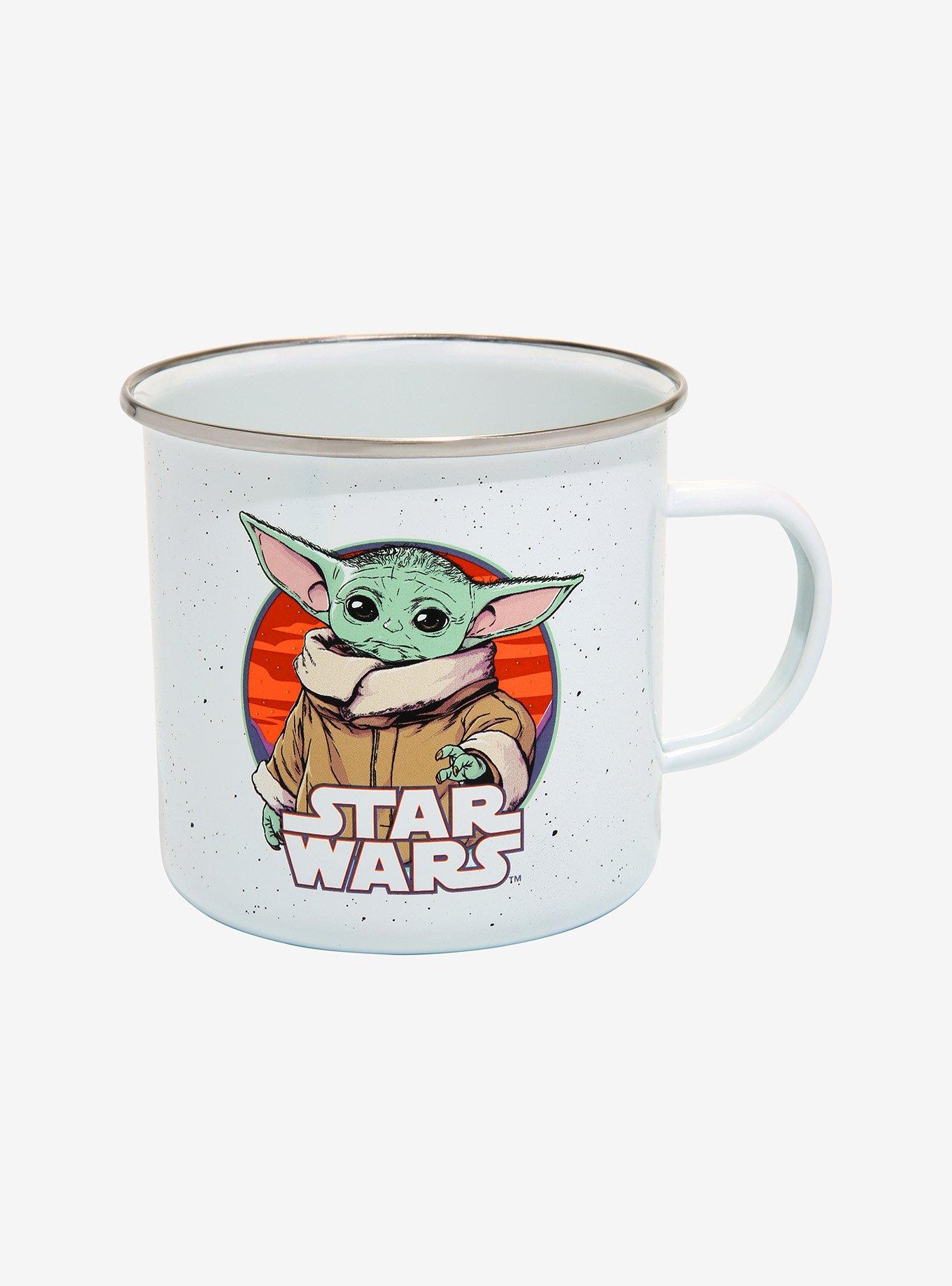 Star Wars The Mandalorian: Grogu/Baby Yoda 20oz Ceramic Camper Mug