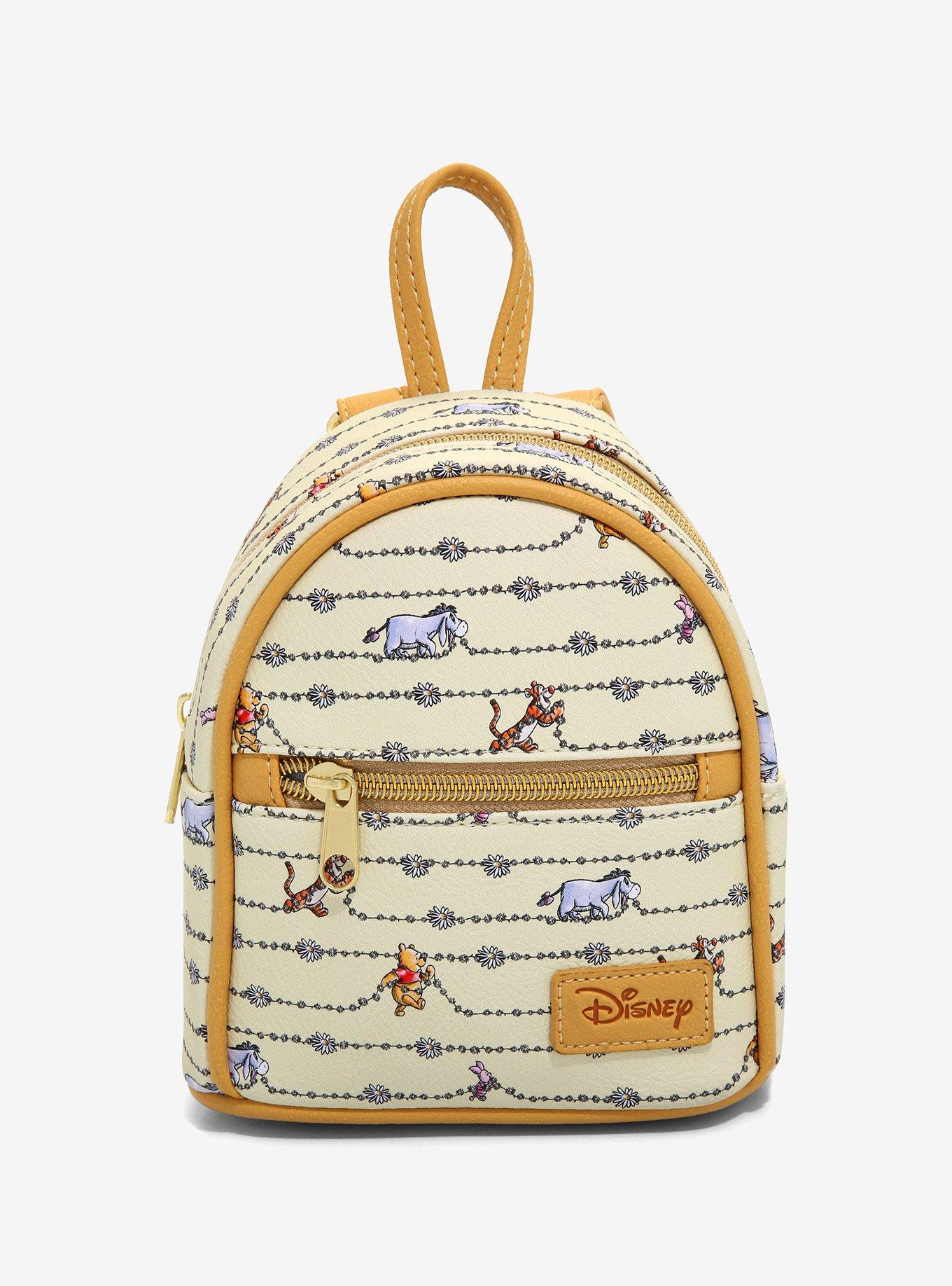 NWT Disney Winnie The Pooh Daisy Chains Micro Backpack Disney Winnie the Pooh All-Over Print Micro Mini Backpack  main image 3