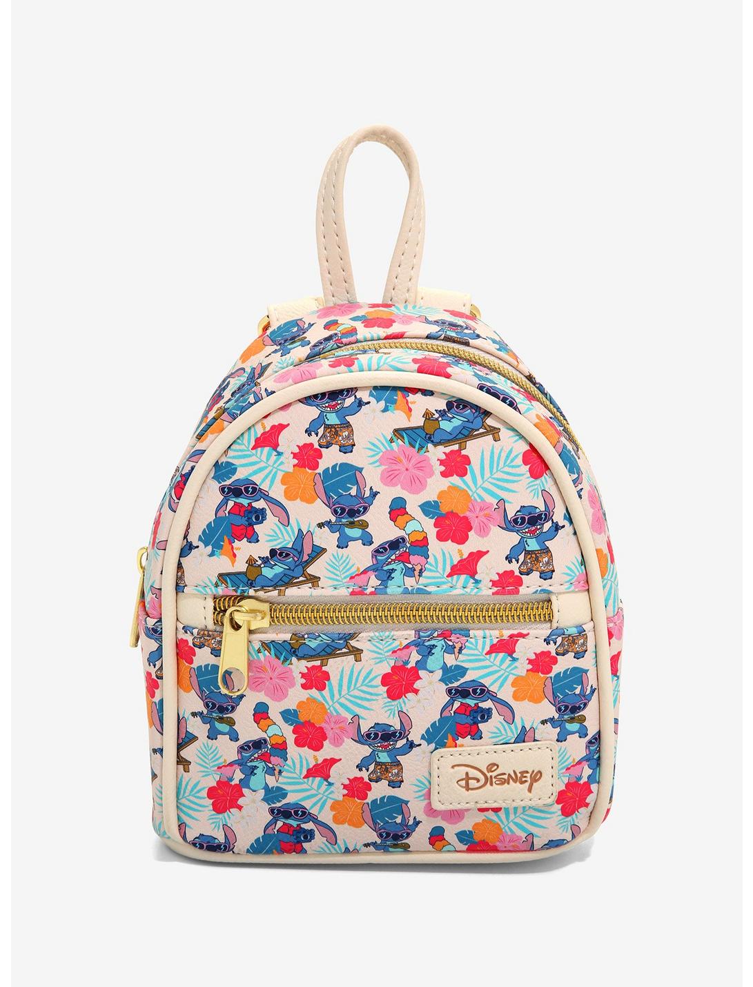 Disney Lilo & Stitch Sunglassses & Flowers Micro Backpack, , hi-res
