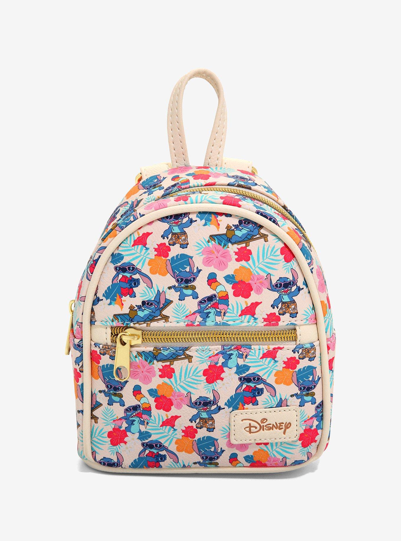Disney Lilo & Stitch Sunglassses & Flowers Micro Backpack, , hi-res