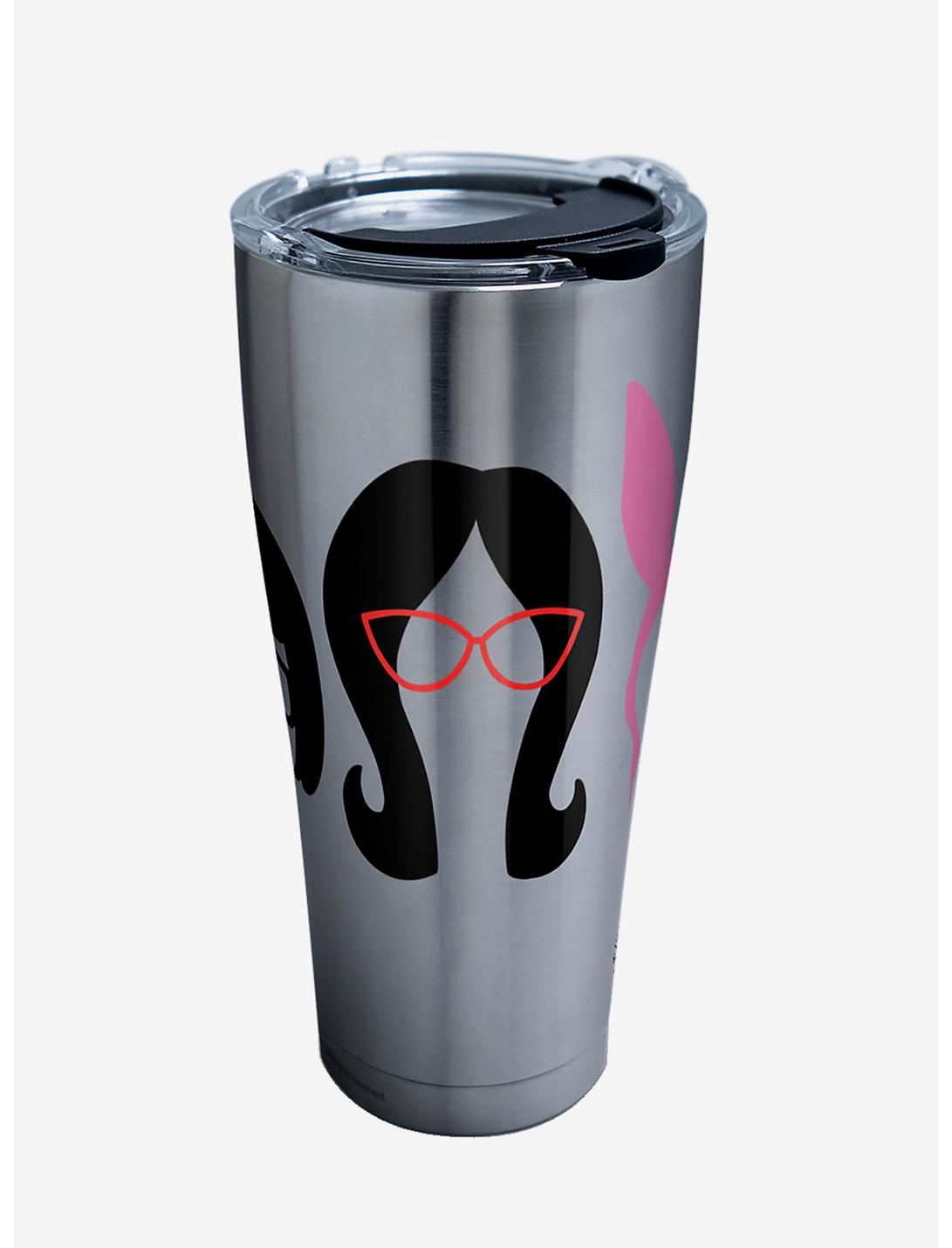 Bob's Burgers Silhouettes 30oz Stainless Steel Tumbler With Lid, , hi-res