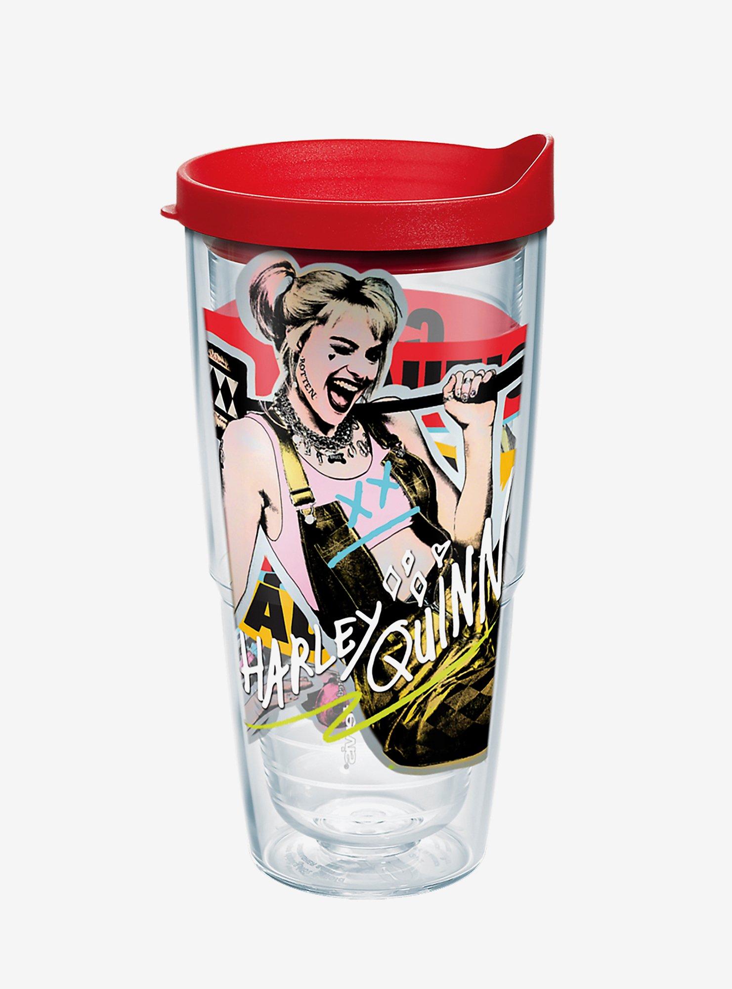 DC Comics Birds of Prey Harley Quinn 24oz Classic Tumbler With Lid, , hi-res