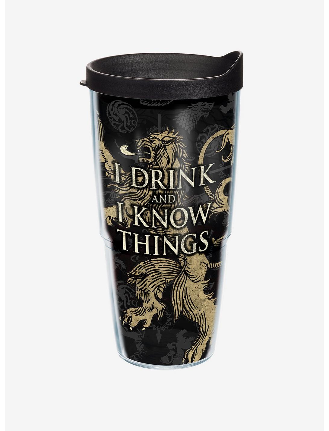 Game of Thrones House of Lannister 24oz Classic Tumbler With Lid, , hi-res