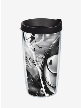 The Nightmare Before Christmas Torn Collage 16oz Classic Tumbler With Lid, , hi-res