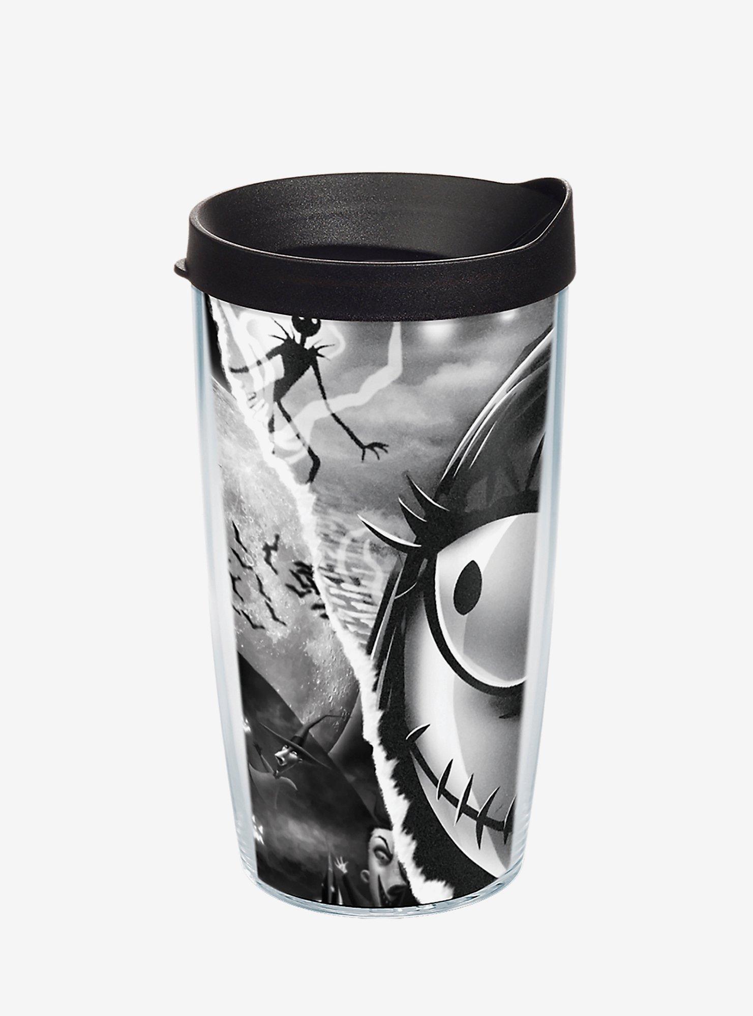 The Nightmare Before Christmas Torn Collage 16oz Classic Tumbler With Lid, , hi-res