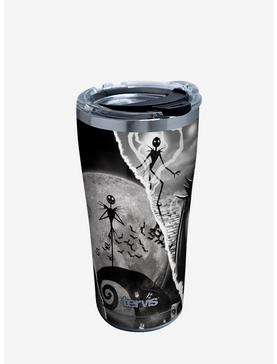 The Nightmare Before Christmas Torn Collage 20oz Stainless Steel Tumbler With Lid, , hi-res