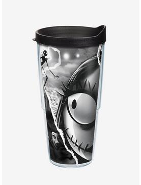 The Nightmare Before Christmas Torn Collage 24oz Classic Tumbler With Lid, , hi-res