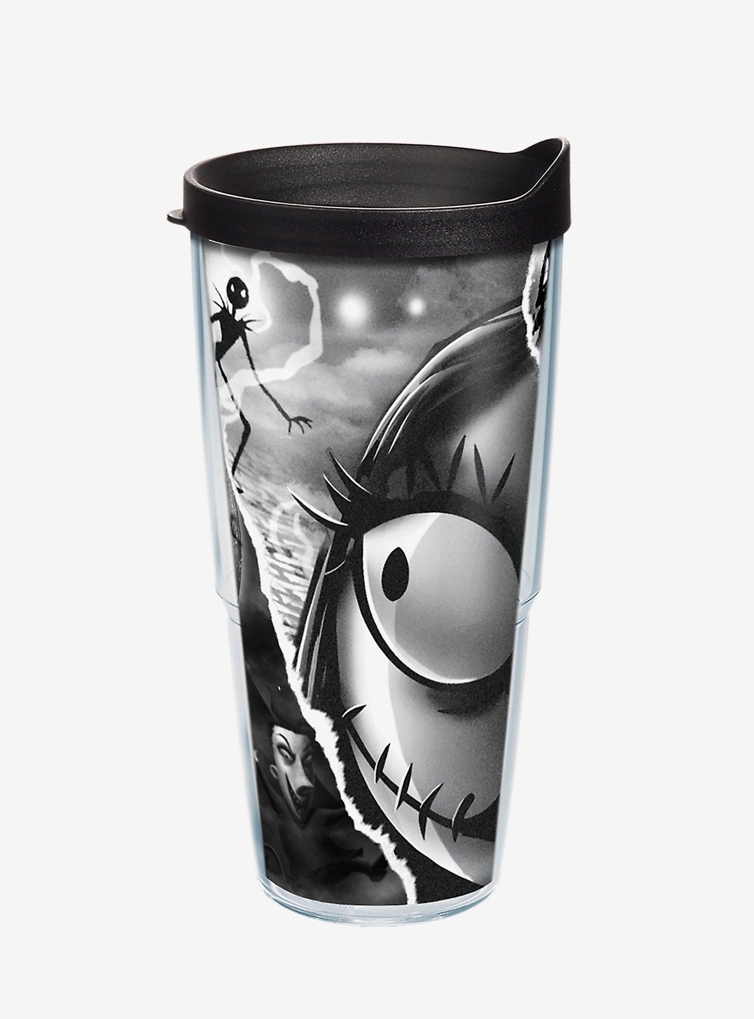 The Nightmare Before Christmas Torn Collage 24oz Classic Tumbler With Lid, , hi-res