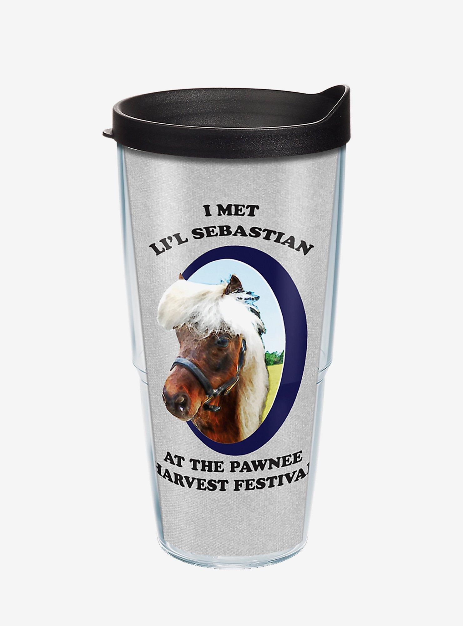 Parks and Recreation Lil Sebastian 24oz Classic Tumbler With Lid, , hi-res