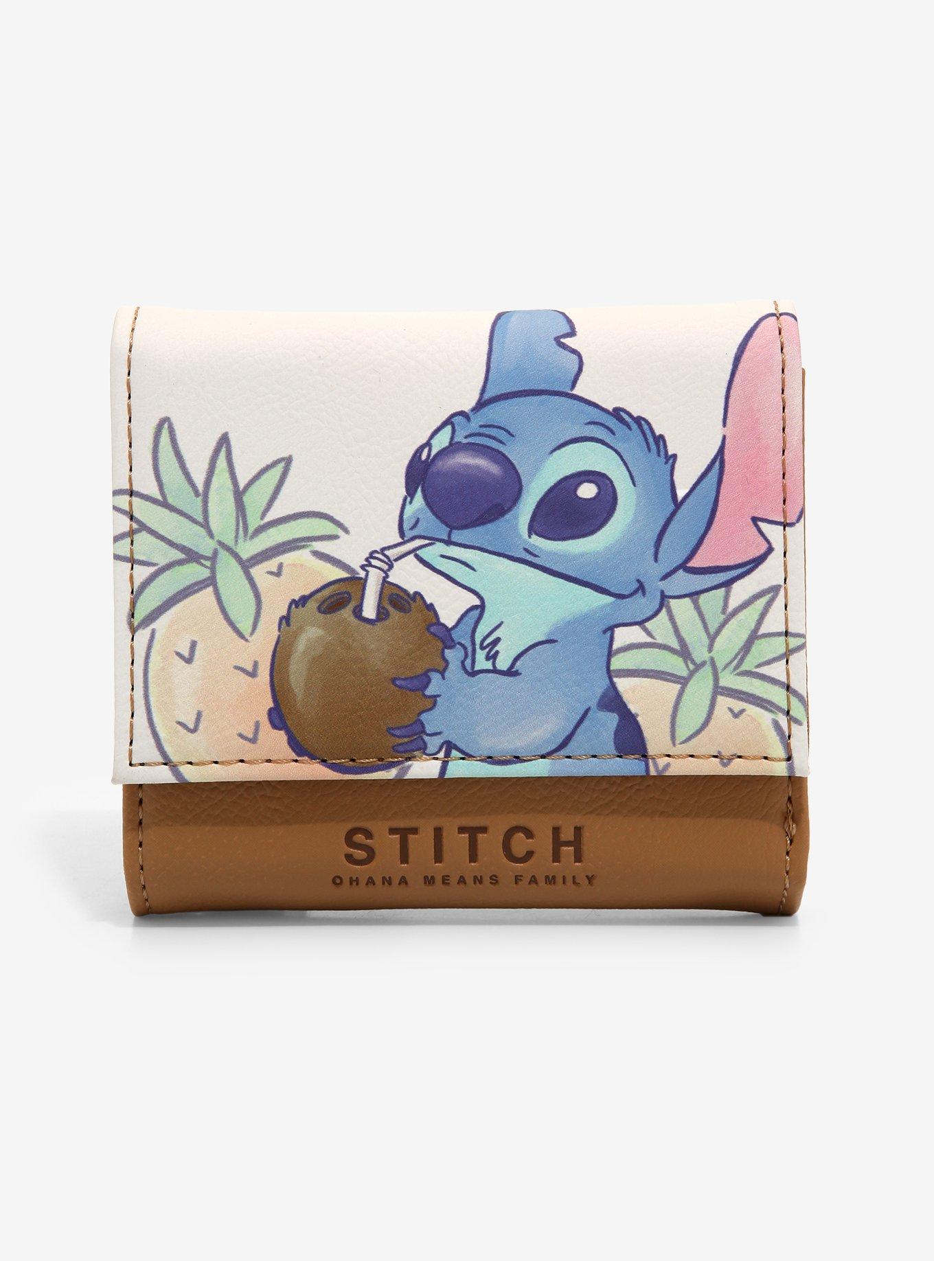 Disney Lilo & Stitch Tropical Design Snap-closure Wristlet Wallet W/ Wrist  Strap Multicoloured : Target