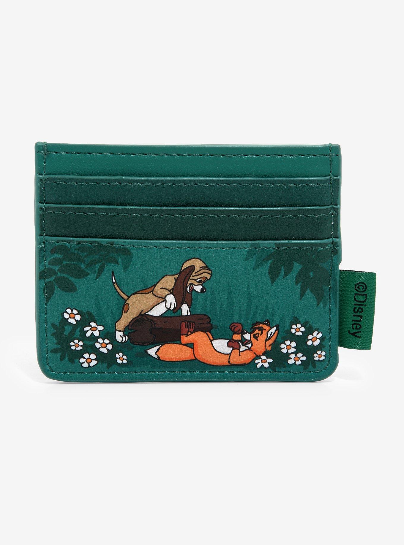 Loungefly Disney The Fox And The Hound Playtime Cardholder, , hi-res