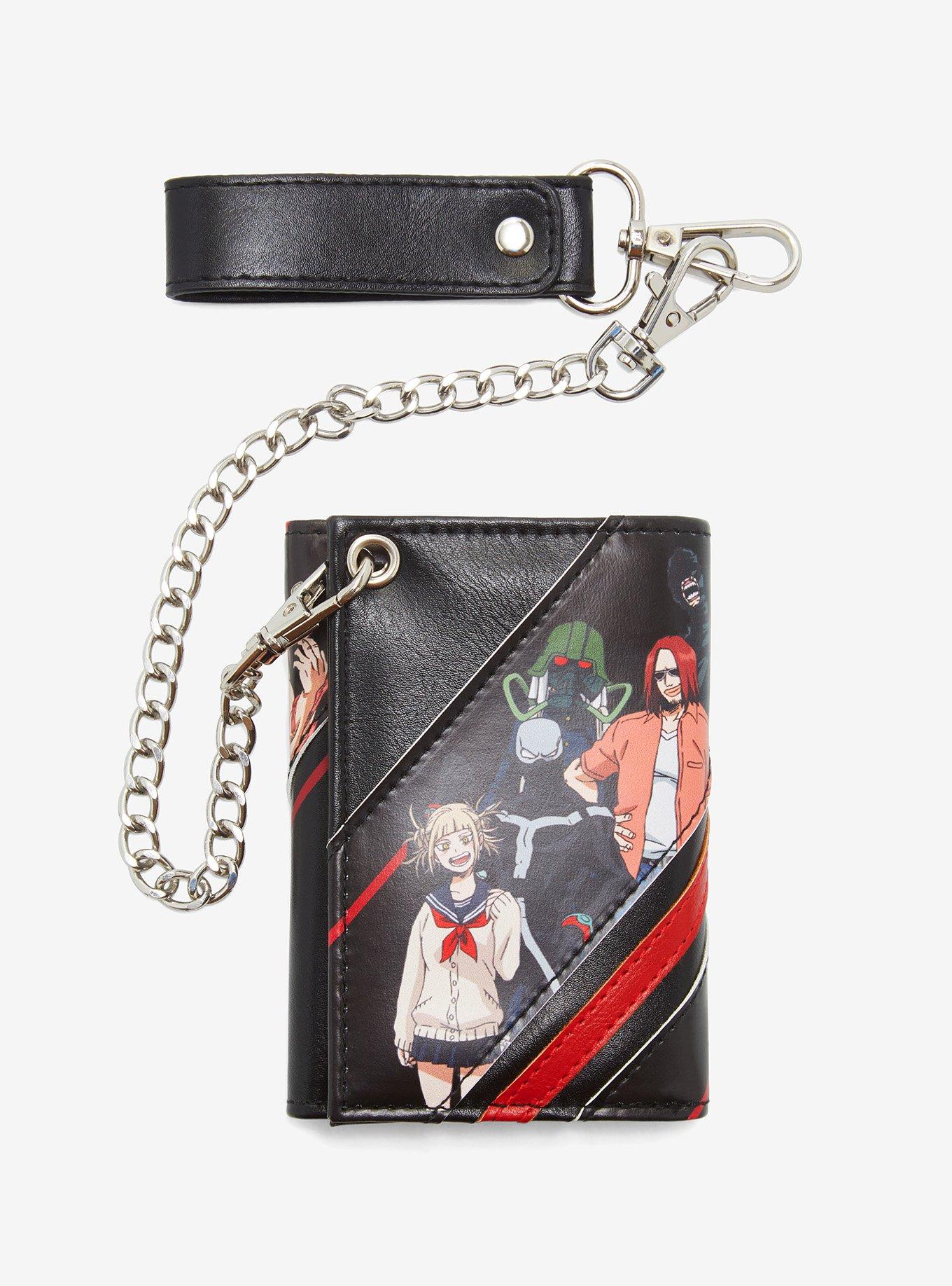 My Hero Academia Villain Vanguard Action Squad Trifold Chain Wallet, , hi-res