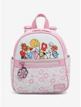 BT21 Flowers Pink & Cream Mini Backpack, , hi-res