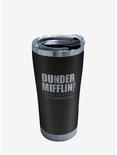 The Office Dunder Mifflin Etched Onyx Shadow 20oz Stainless Steel Tumbler With Lid, , hi-res