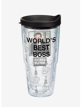 Plus Size The Office Worlds Best Boss 24oz Classic Tumbler With Lid, , hi-res