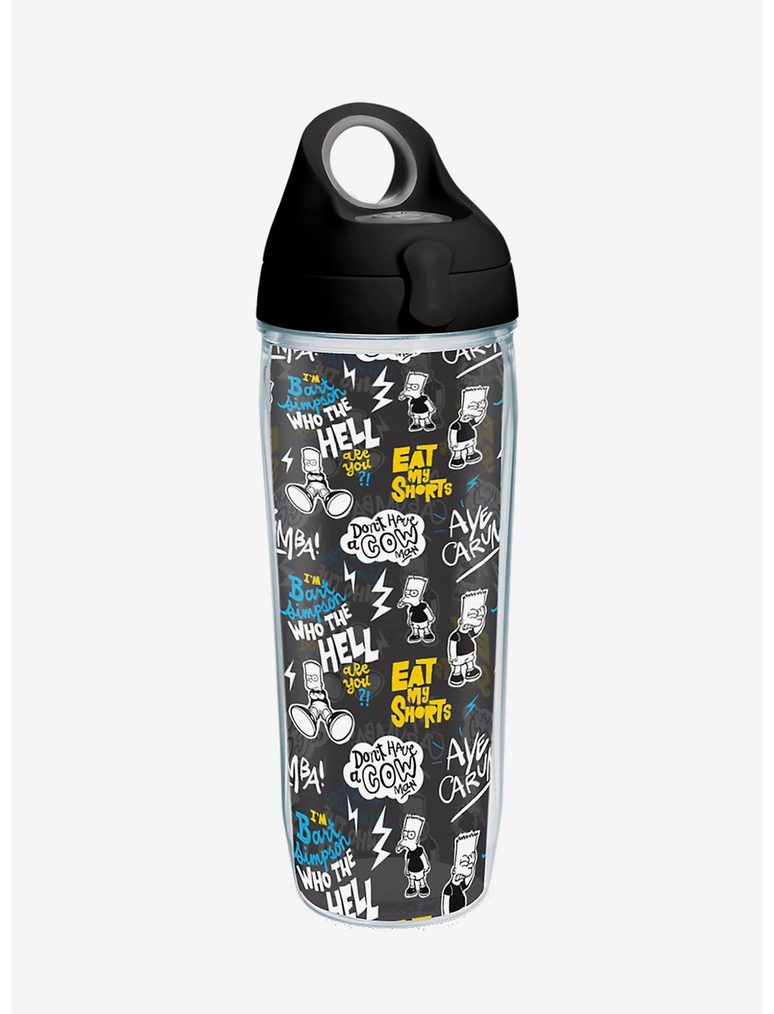 The Simpsons Bart Pattern 24oz Classic Tumbler With Lid, , hi-res