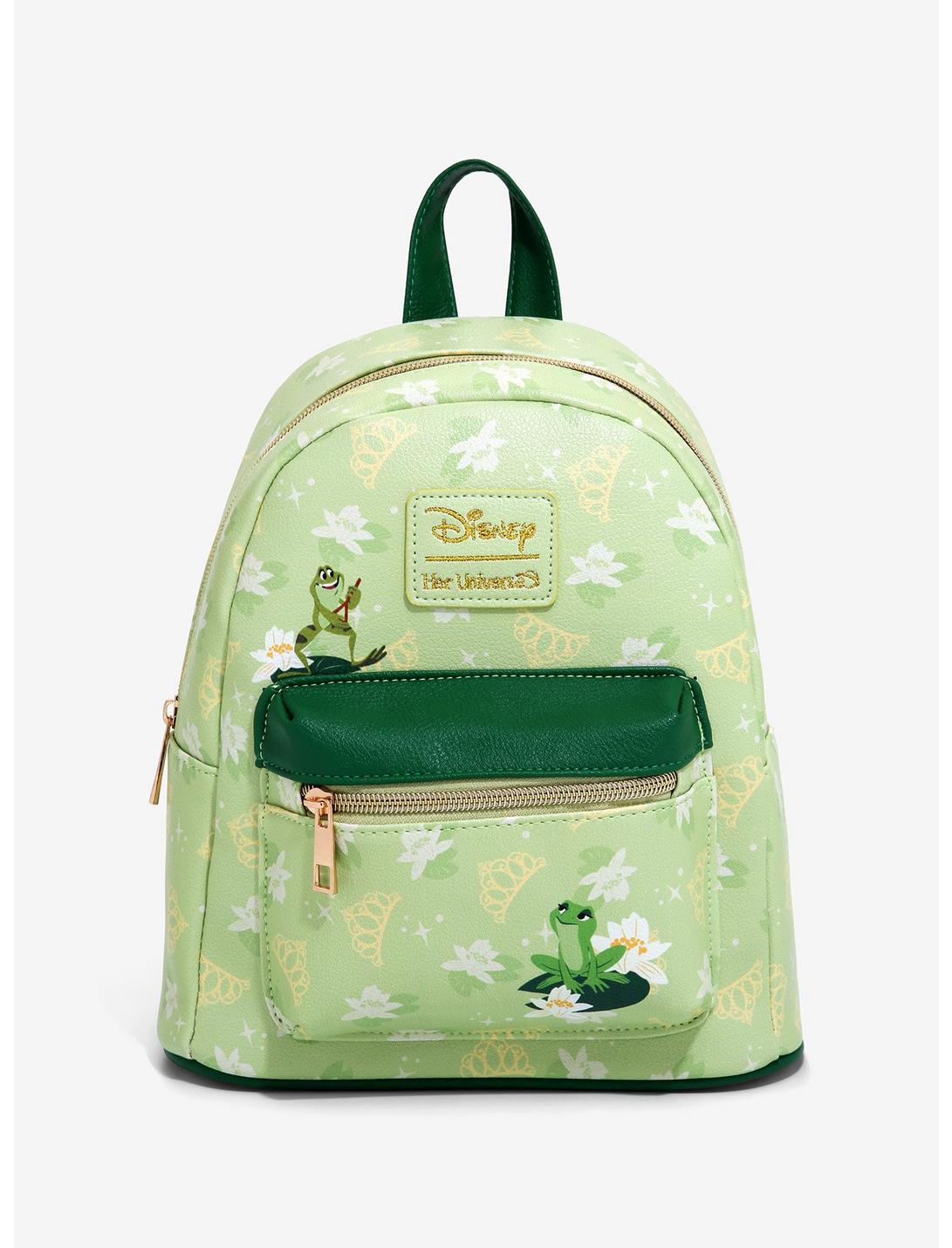 Her Universe Disney The Princess And The Frog Tiaras & Flowers Mini Backpack, , hi-res
