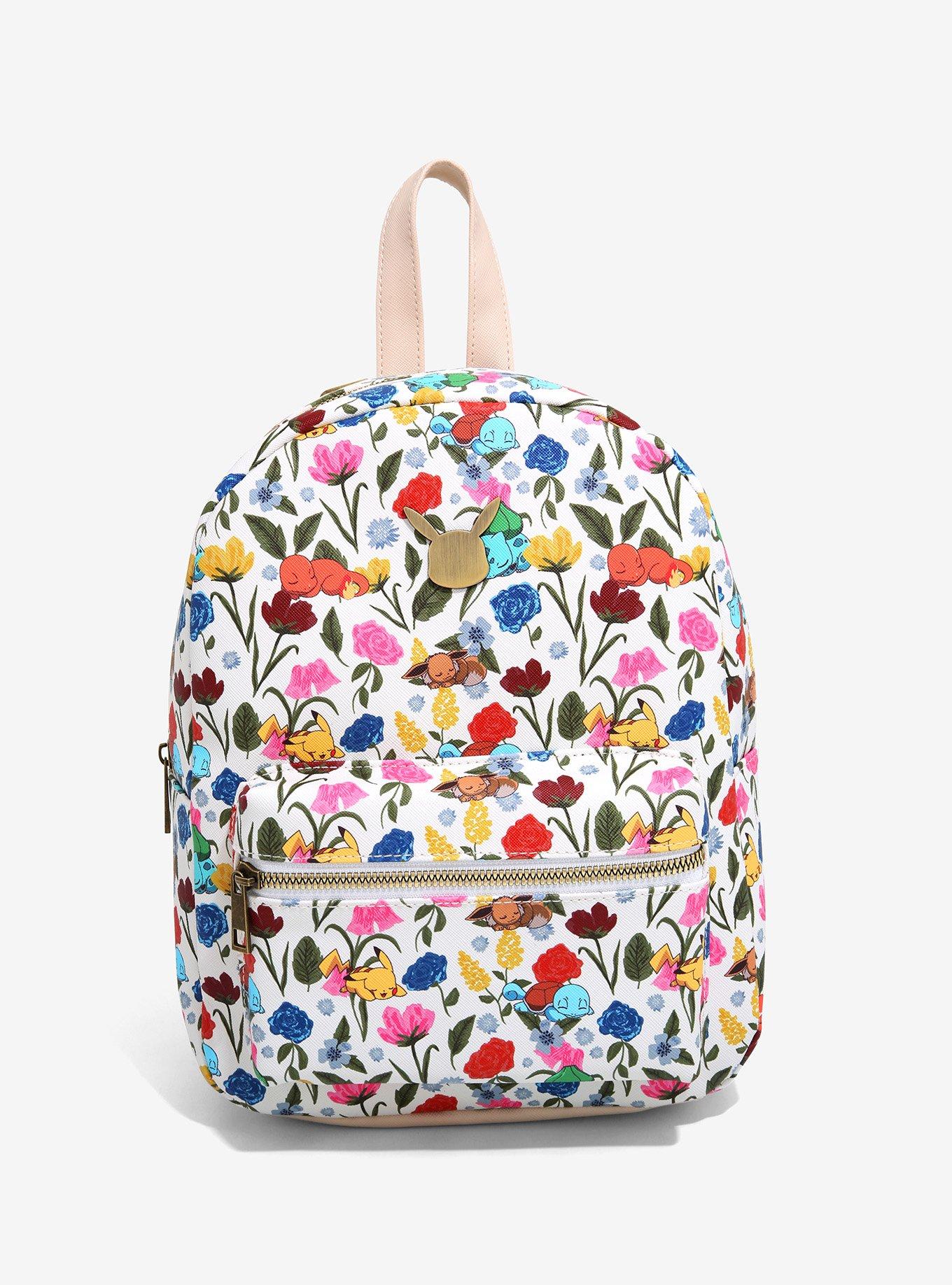 Pokemon Floral Sleeping Pokemon Mini Backpack, , hi-res