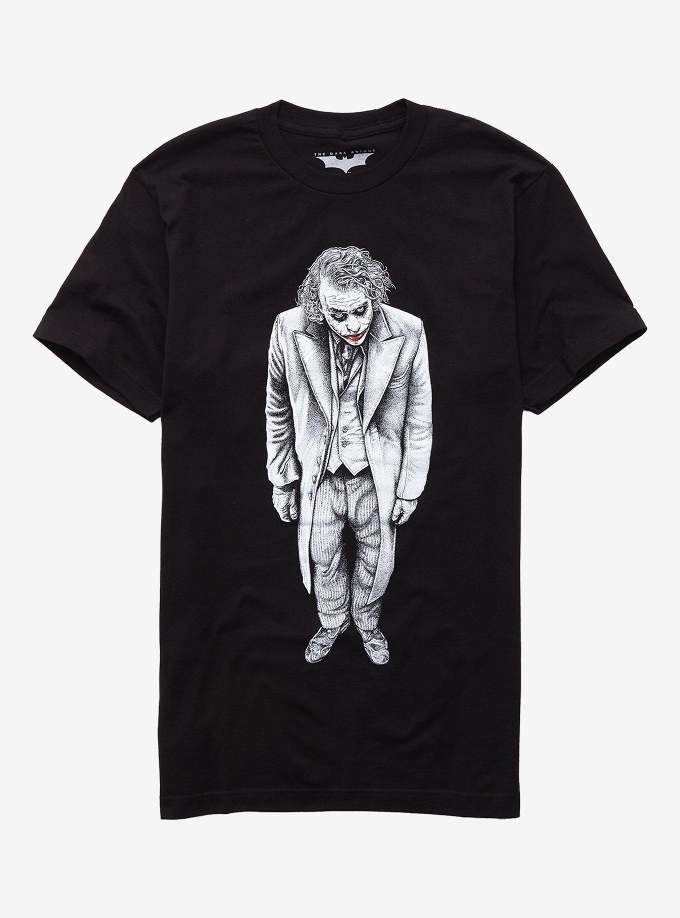 DC Comics Batman The Dark Knight The Joker T-Shirt, BLACK, hi-res