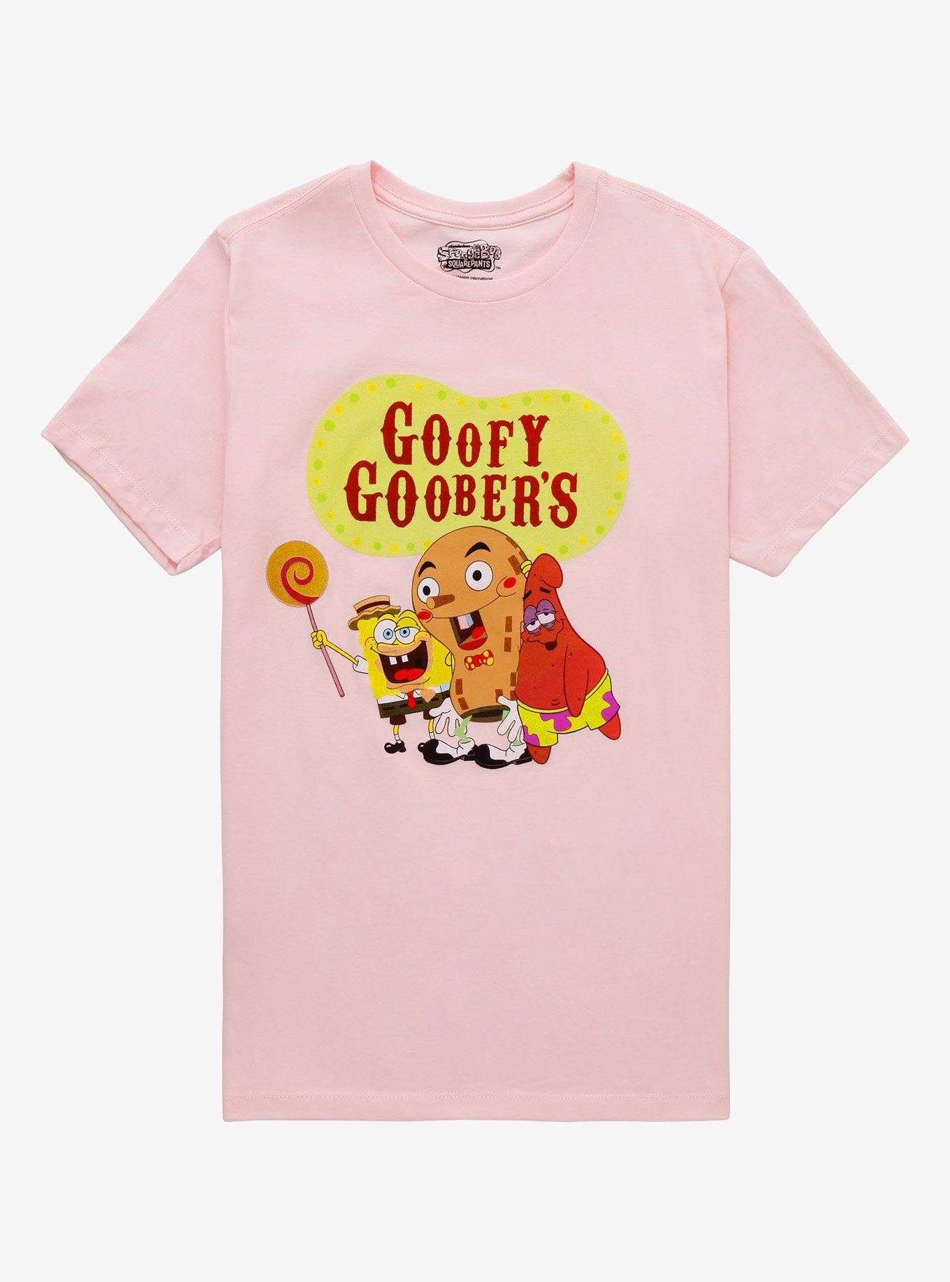 SpongeBob SquarePants Goofy Goobers T-Shirt, PINK, hi-res
