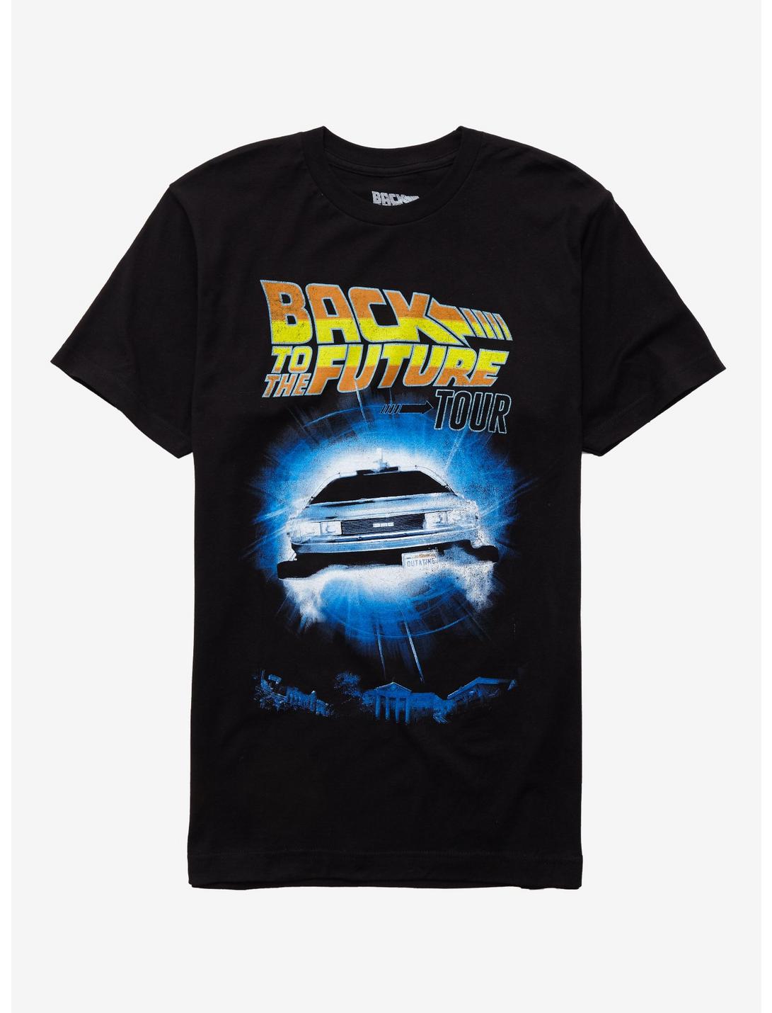 Back To The Future Tour T-Shirt, BLACK, hi-res
