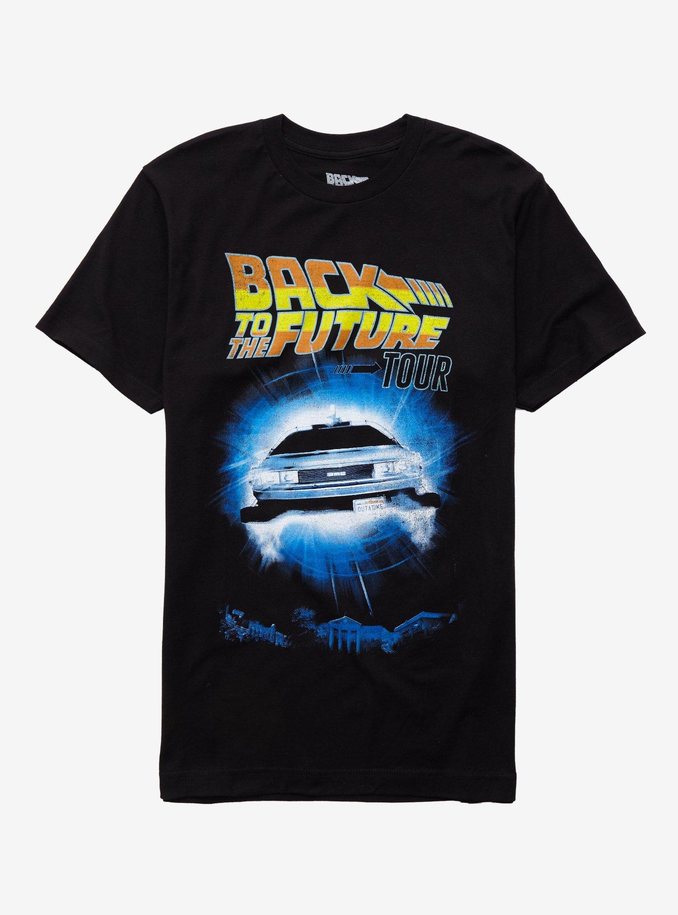 Back To The Future Tour T-Shirt, BLACK, hi-res