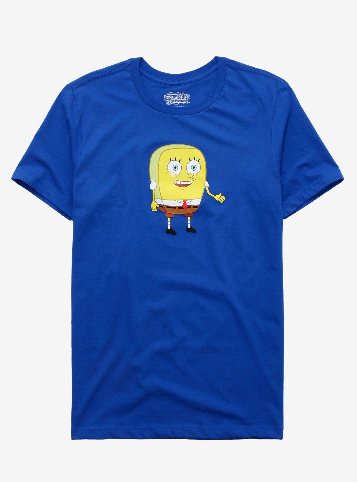 SpongeBob SquarePants Normal SpongeBob T-Shirt, ROYAL, hi-res