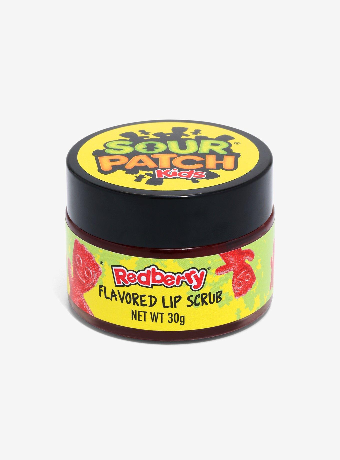 Sour Patch Kids Redberry Flavored Lip Scrub, , hi-res