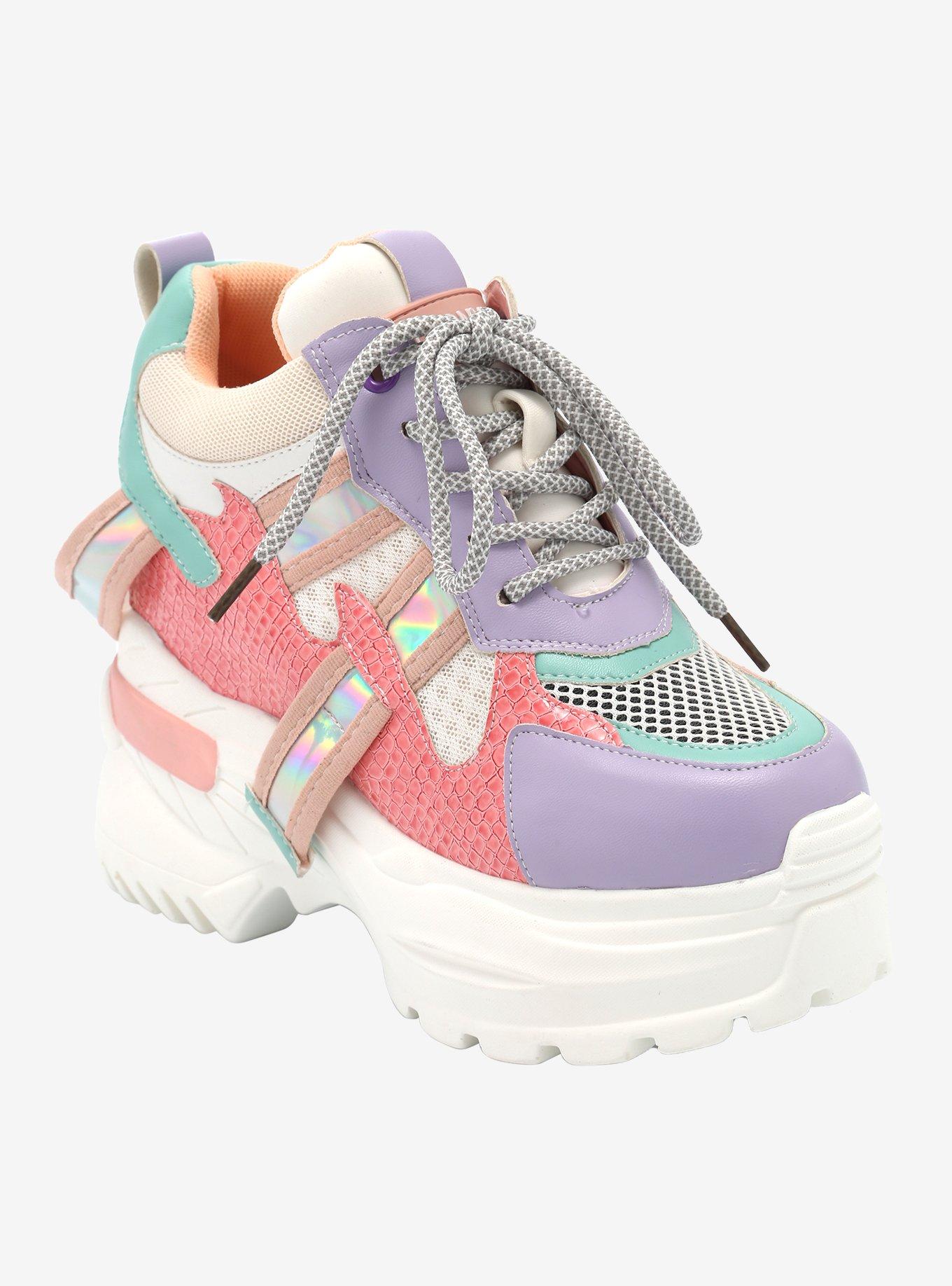 Pastel Platform Sneakers | Hot Topic