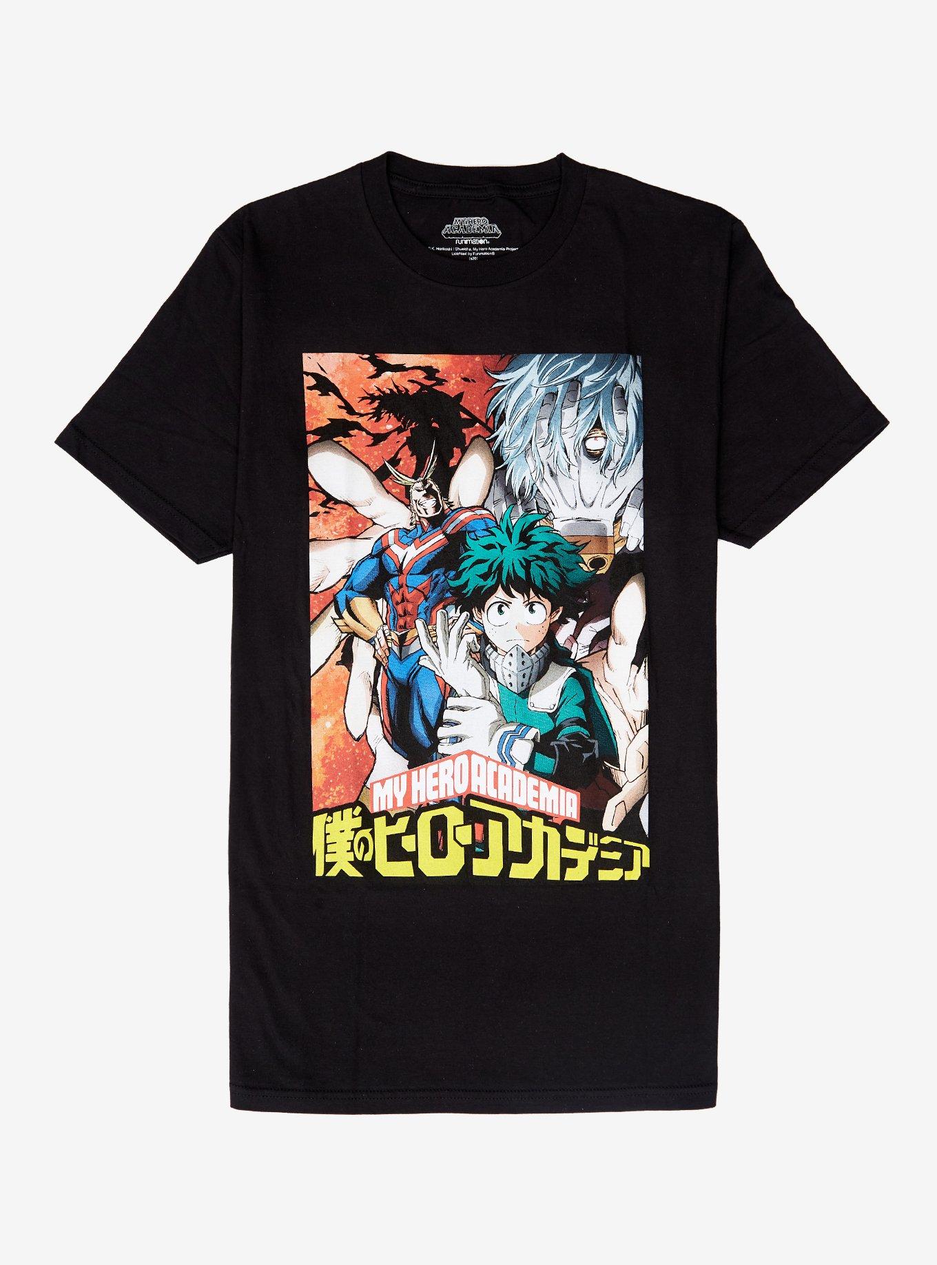 My Hero Academia Hero & Villain T-Shirt | Hot Topic