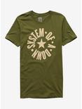 System Of A Down Star Girls T-Shirt, OLIVE, hi-res