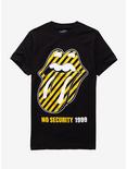 The Rolling Stones No Security 1999 Girls T-Shirt, BLACK, hi-res