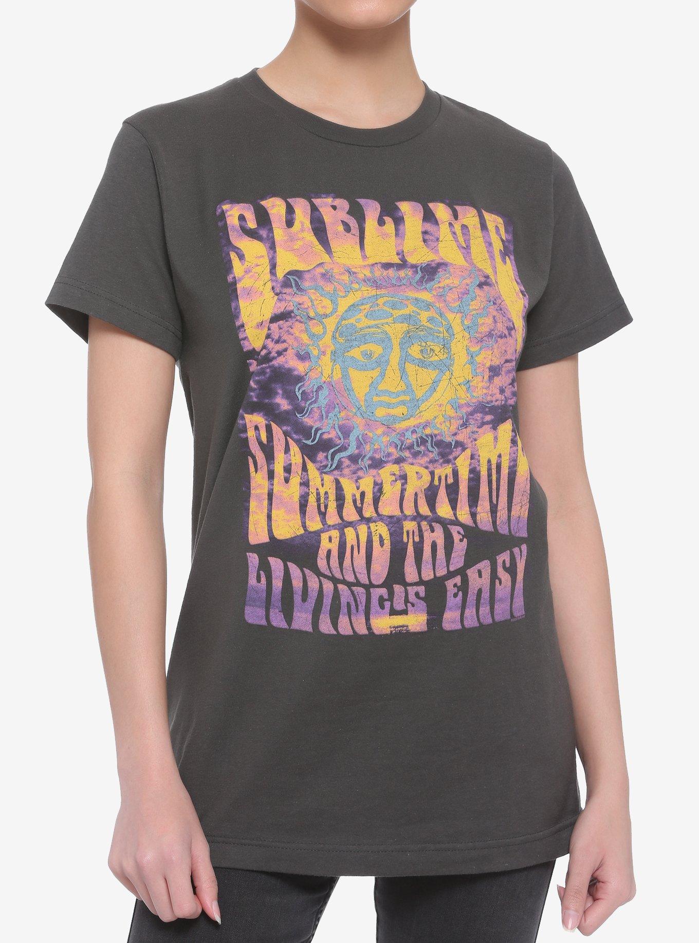 Sublime Summertime Girls T-Shirt, GREY, hi-res