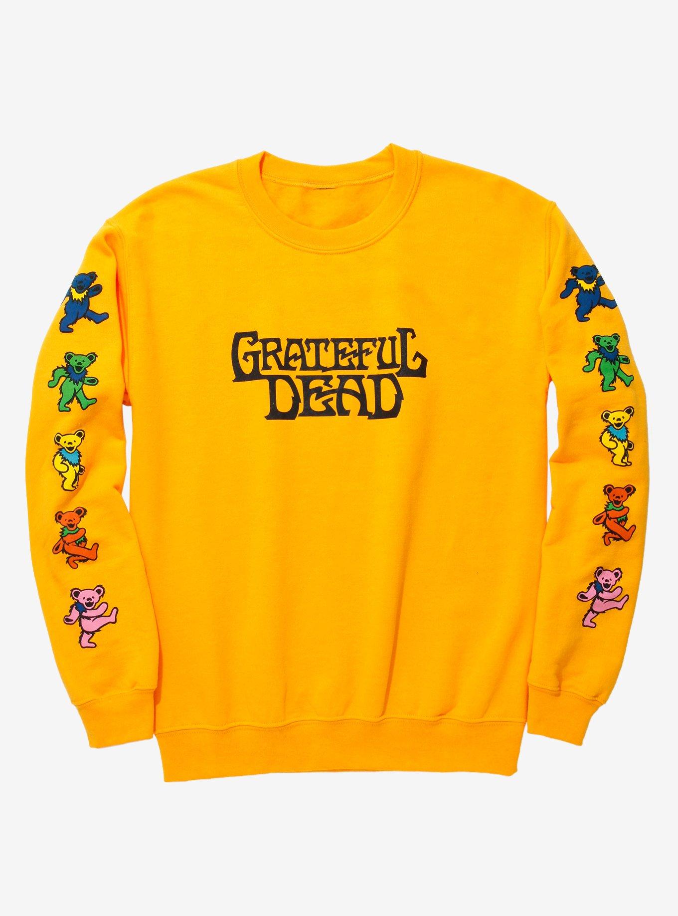 Hottertees Dancing Bears Grateful Dead Sweatshirt