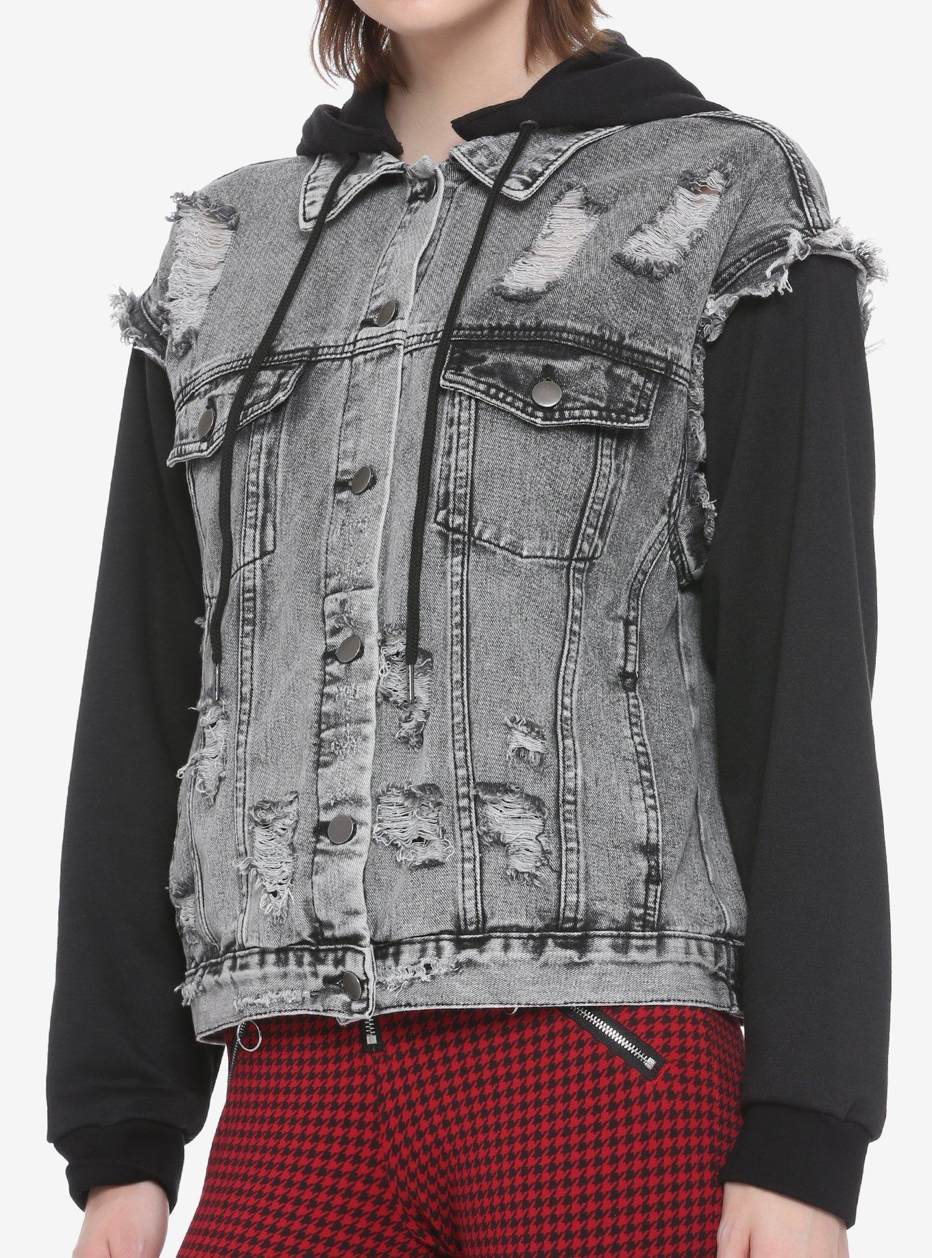 Hot topic outlet denim vest