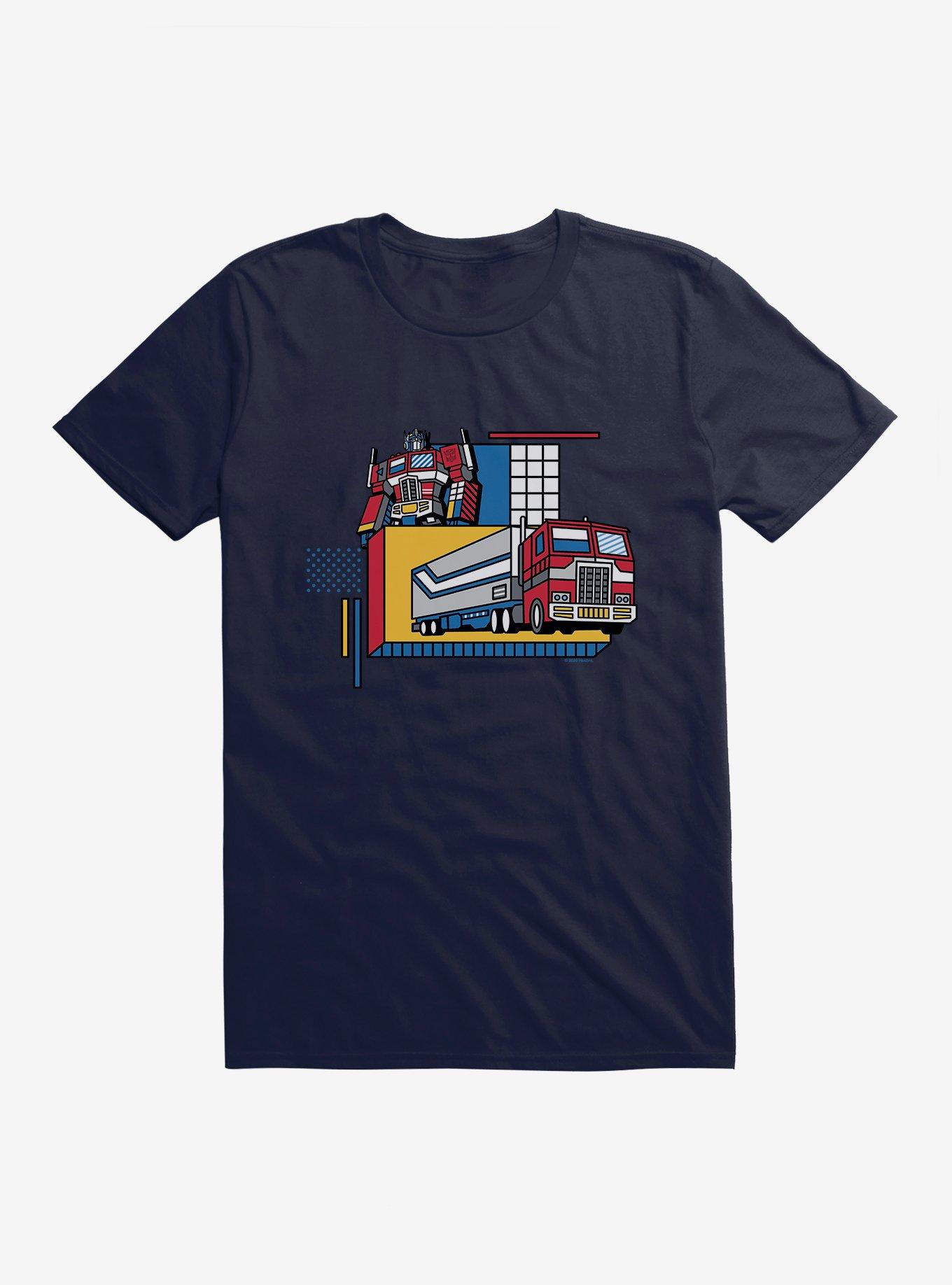 Transformers Optimus Retro T-Shirt, , hi-res