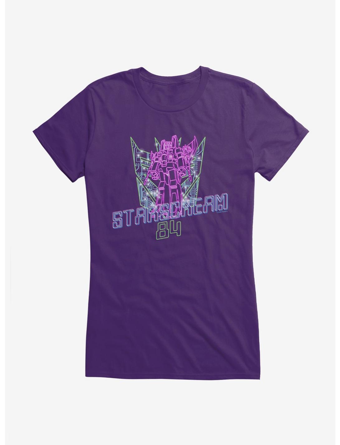 Transformers Decepticon Neon Girls T-Shirt, , hi-res