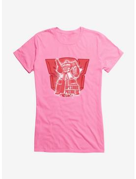 Transformers Optimus And Logo Girls T-Shirt, , hi-res