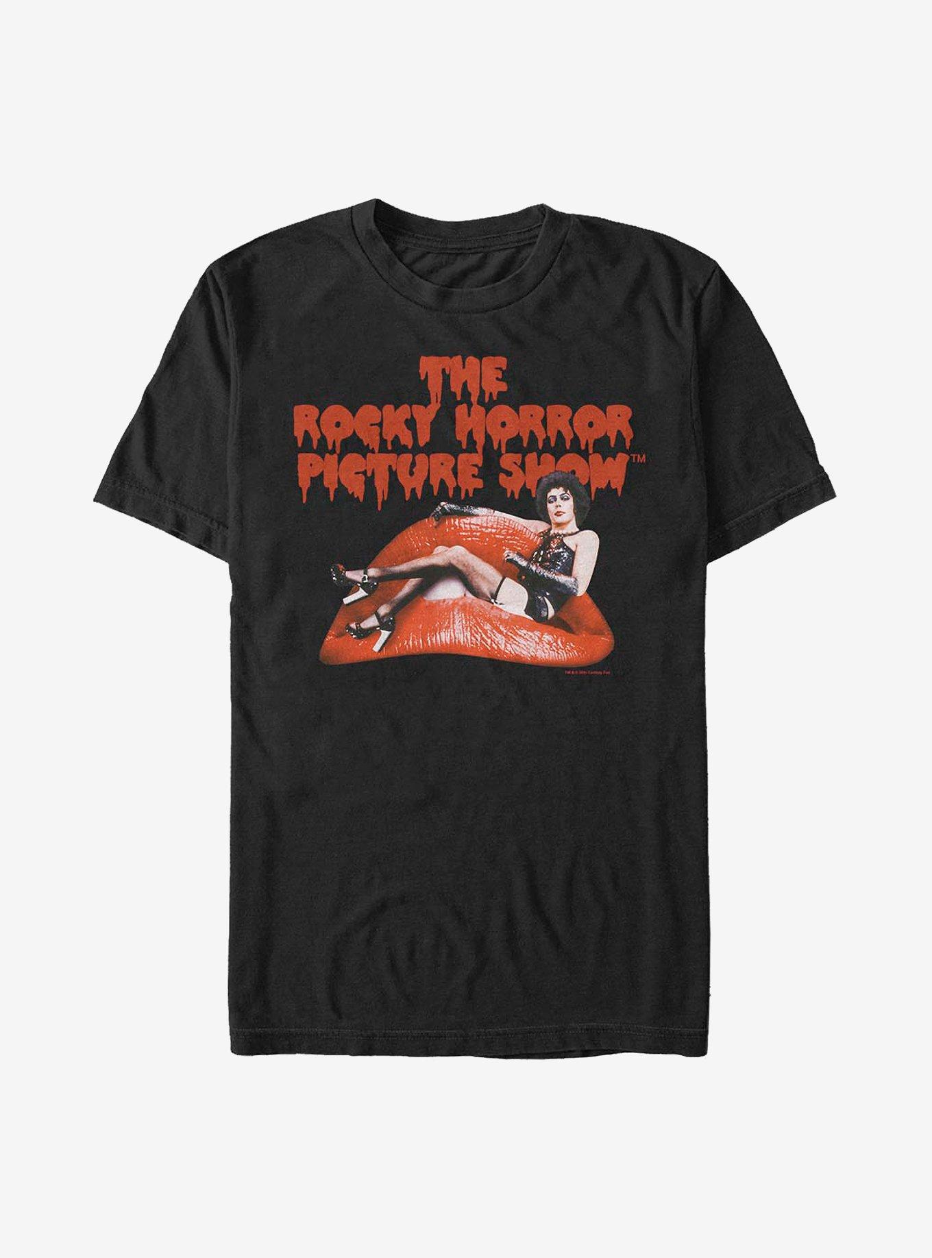 The Rocky Horror Picture Show Frank And Lips T-Shirt